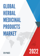 Global Herbal Medicinal Products Market Size Status and Forecast 2022