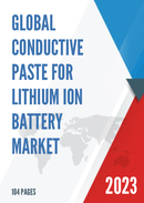Global Conductive Paste for Lithium Ion Battery Market Research Report 2023