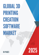 Global 3D Printing Creation Software Market Size Status and Forecast 2021 2027