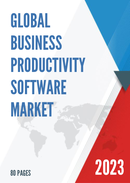 Global Business Productivity Software Market Size Status and Forecast 2021 2027