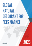 Global Natural Deodorant for Pets Market Research Report 2022