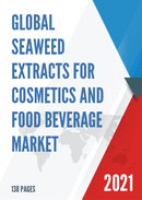 Global Seaweed Extracts for Cosmetics and Food Beverage Market Size Manufacturers Supply Chain Sales Channel and Clients 2021 2027