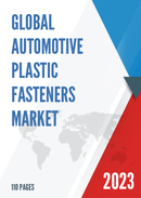 China Automotive Plastic Fasteners Market Report Forecast 2021 2027