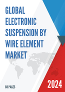 Global Electronic Suspension by wire Element Market Research Report 2023