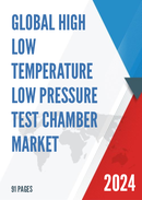 Global High Low Temperature Low Pressure Test Chamber Market Research Report 2024