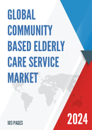 Global Community Based Elderly Care Service Market Research Report 2023