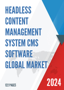 Global Headless Content Management System CMS Software Market Research Report 2022