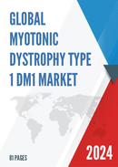 Global Myotonic Dystrophy Type 1 DM1 Market Research Report 2022