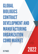 Global Biologics Contract Development and Manufacturing Organization CDMO Market Insights Forecast to 2028