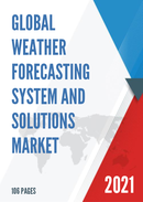 Global Weather Forecasting System And Solutions Market Size Status and Forecast 2021 2027