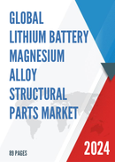 Global Lithium Battery Magnesium Alloy Structural Parts Market Research Report 2024