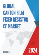 Global Carton Film Fixed Resistor CF Market Research Report 2022