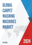 Global Carpet Washing Machines Market Research Report 2024