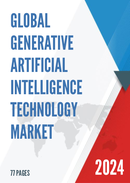 Global Generative Artificial Intelligence Technology Market Research Report 2023