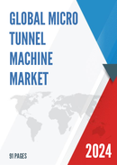 Global Micro Tunnel Machine Market Research Report 2023