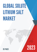 Global Solute Lithium Salt Market Research Report 2023