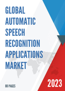 China Automatic Speech Recognition Applications Market Report Forecast 2021 2027