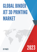 Global Binder Jet 3D Printing Market Research Report 2023