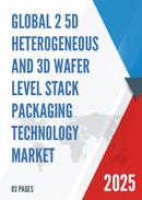 Global 2 5D Heterogeneous and 3D Wafer Level Stack Packaging Technology Market Research Report 2024