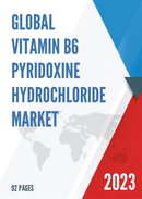 Global Vitamin B6 Pyridoxine Hydrochloride Market Insights and Forecast to 2028