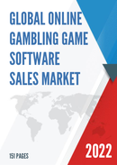 Global Online Gambling Game Software Sales Market Report 2022