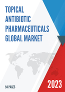 Global Topical Antibiotic Pharmaceuticals Market Insights and Forecast to 2028