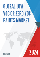 Global Low Voc Or Zero Voc Paints Market Research Report 2022