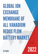 Global Ion Exchange Membrane of All Vanadium Redox Flow Battery Market Insights and Forecast to 2028