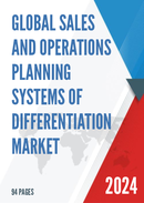 Global Sales and Operations Planning Systems of Differentiation Market Research Report 2023