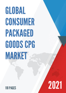 Global Consumer Packaged Goods CPG Market Size Status and Forecast 2021 2027