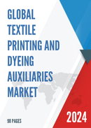 Global Textile Printing and Dyeing Auxiliaries Market Insights Forecast to 2028