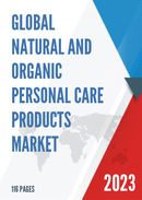 China Natural and Organic Personal Care Products Market Report Forecast 2021 2027