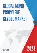 Global and United States Mono Propylene Glycol Market Report Forecast 2022 2028