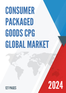 Global Consumer Packaged Goods CPG Market Size Status and Forecast 2022