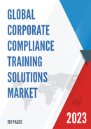 Global Corporate Compliance Training Solutions Market Size Status and Forecast 2021 2027