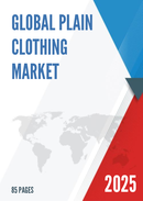 Global Plain Clothing Market Research Report 2024