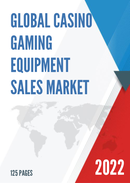 Global Casino Gaming Equipment Sales Market Report 2022