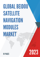 Global Beidou Satellite Navigation Modules Market Research Report 2023