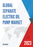 Global Separate Electric Oil Pump Market Research Report 2023