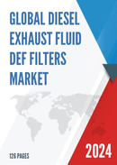 Global Diesel Exhaust Fluid DEF Filters Market Research Report 2022