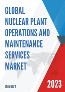 Global Nuclear Plant Operations and Maintenance Services Market Research Report 2022