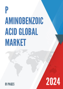 Global P Aminobenzoic Acid Market Size Manufacturers Supply Chain Sales Channel and Clients 2021 2027