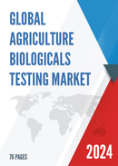 Global Agriculture Biologicals Testing Market Size Status and Forecast 2021 2027