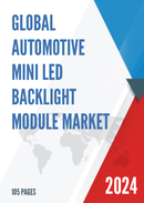 Global Automotive Mini LED Backlight Module Market Research Report 2024