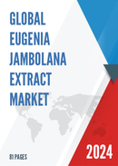 Global Eugenia Jambolana Extract Market Insights and Forecast to 2026