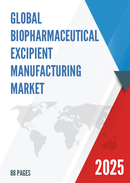 Global Biopharmaceutical Excipient Manufacturing Market Research Report 2023