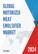 Global Motorized Meat Emulsifier Market Insights Forecast to 2029