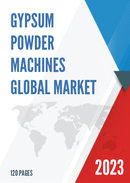 Global Gypsum Powder Machines Market Insights and Forecast to 2028