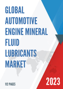Global Automotive Engine Mineral Fluid Lubricants Market Insights and Forecast to 2028