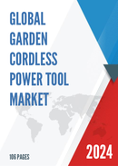 Global Garden Cordless Power Tool Market Insights Forecast to 2029